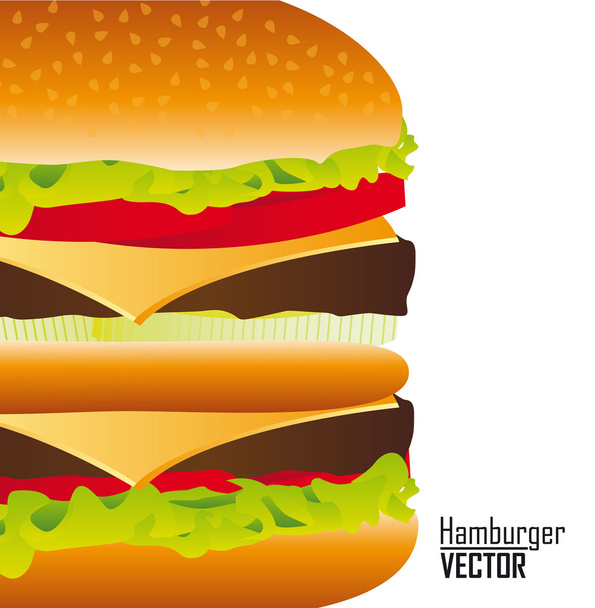 hamburger - Vettoriali, immagini