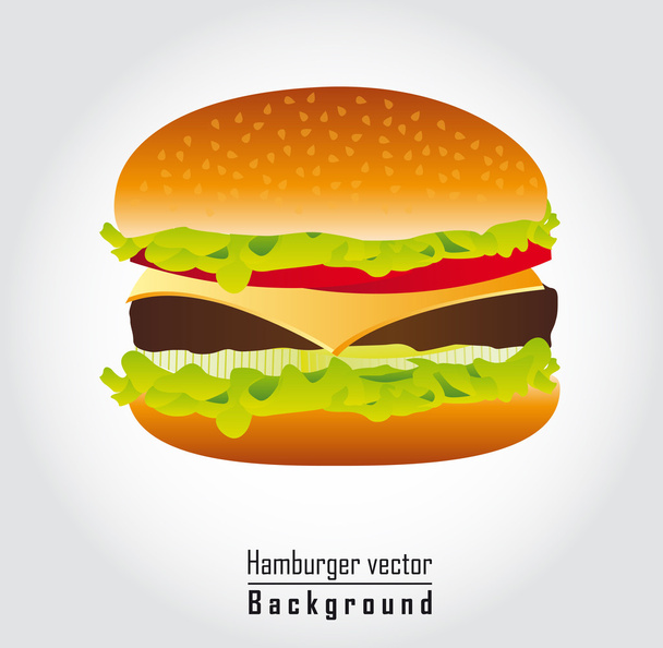 hamburger - Vektor, kép