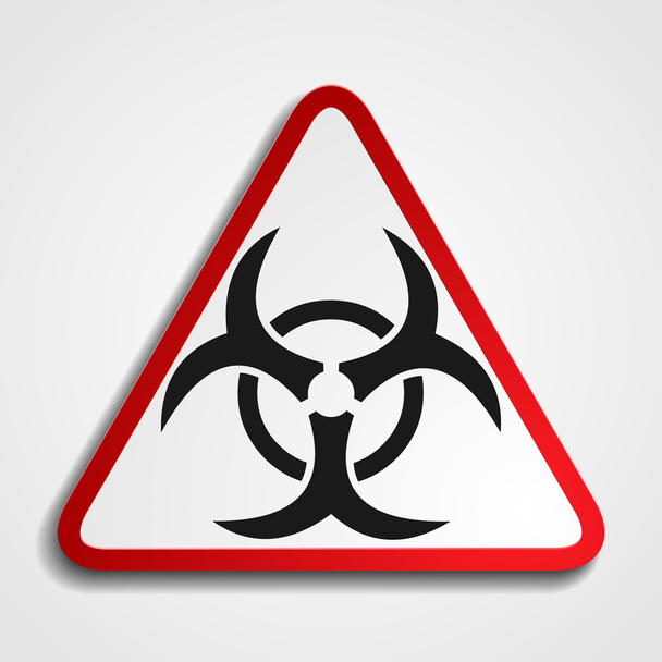 Panneau icône Biohazard
 - Vecteur, image