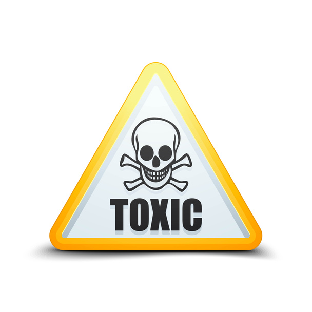 Toxic Hazard sign - Photo, Image