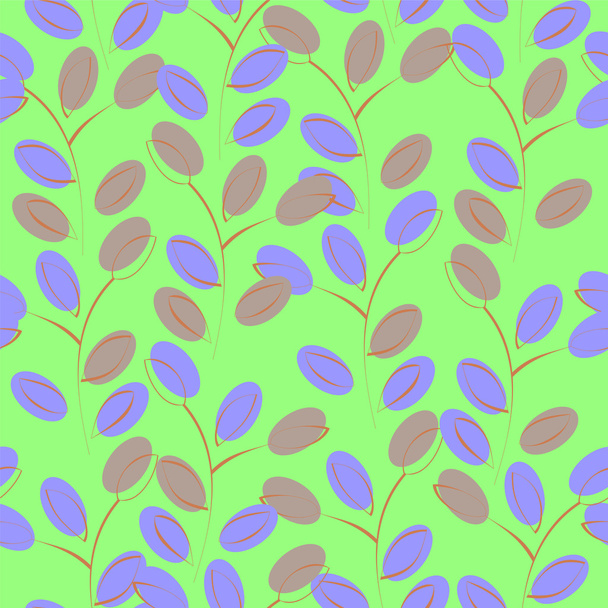 Cartoon style seamless pattern - Vector, Image