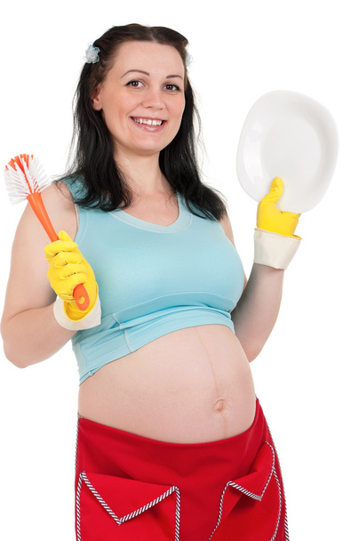 Беременная домохозяйка
 - Фото, изображение