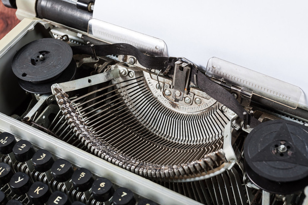 Oude vintage antieke typemachine machine - Foto, afbeelding