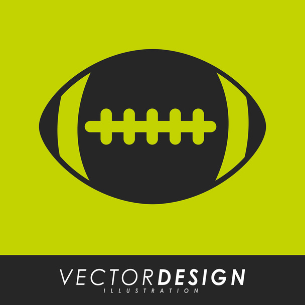 design de futebol americano
 - Vetor, Imagem