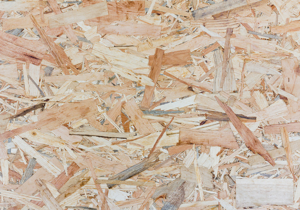 Close up texture of oriented strand board - OSB - Photo, Image