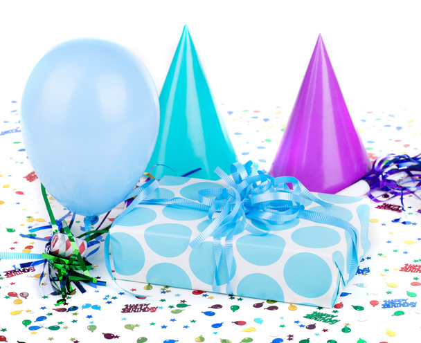 Blu Polka Dot regalo di compleanno
 - Foto, immagini