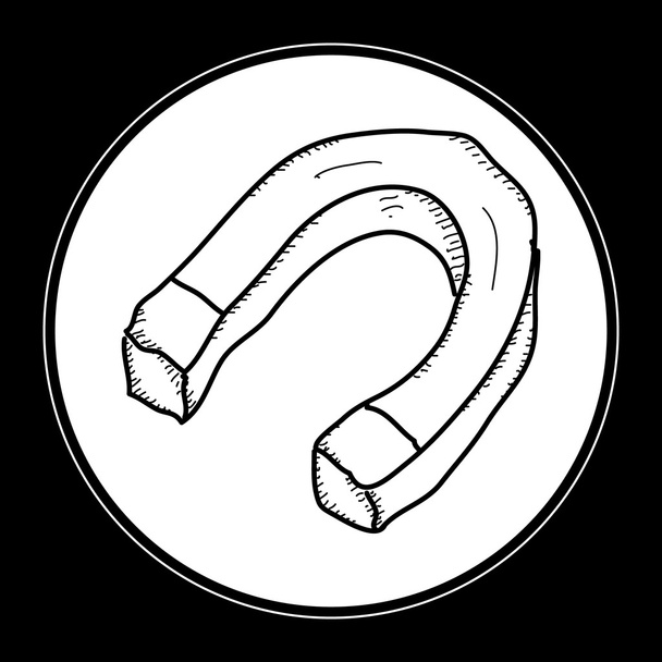 Простые каракули магнит
 - Вектор,изображение