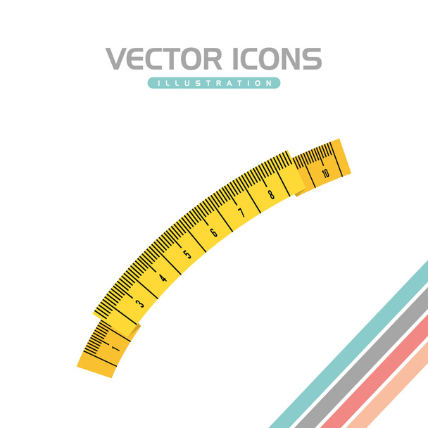 verliezen gewicht ontwerp - Vector, afbeelding