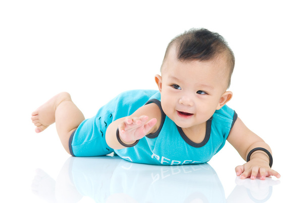 Gelukkig Aziatische baby - Foto, afbeelding