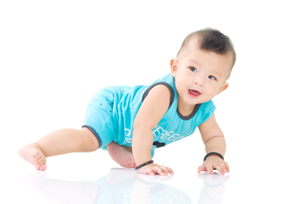 glücklich asiatisch baby - Foto, Bild