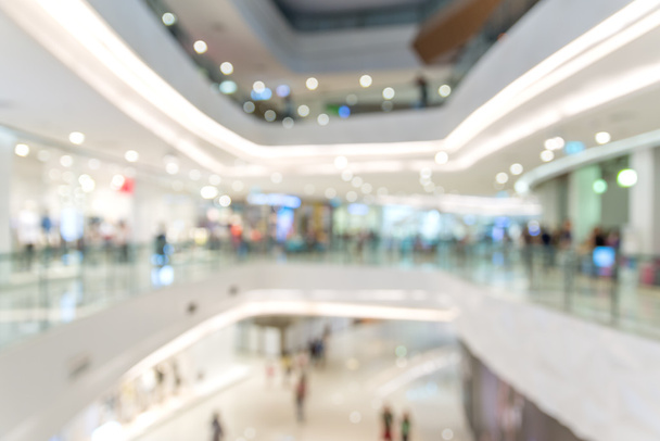 Abstrato blur shopping center no fundo
 - Foto, Imagem