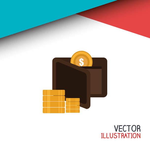 Design de ícone de dinheiro
 - Vetor, Imagem