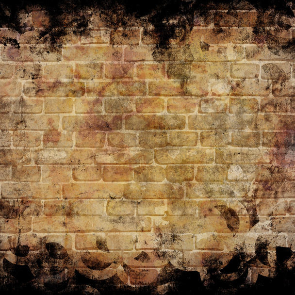 レンガの壁のテクスチャ - 写真・画像