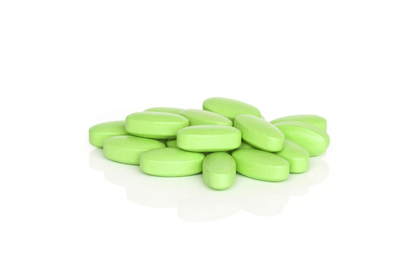 ビタミン B サプリメント錠剤 - 写真・画像
