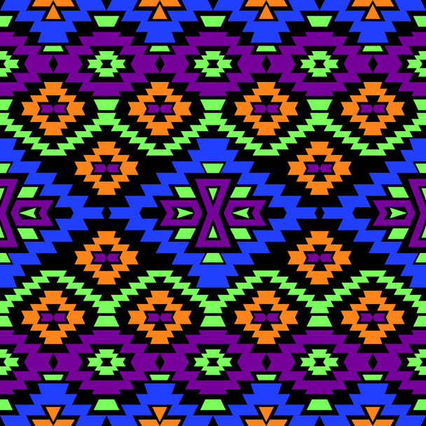 Seamless  Aztec pattern - Vector, Image