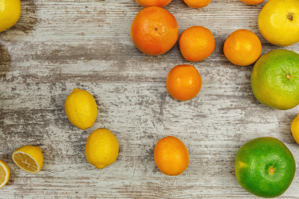 Citrus fruits background - Фото, зображення