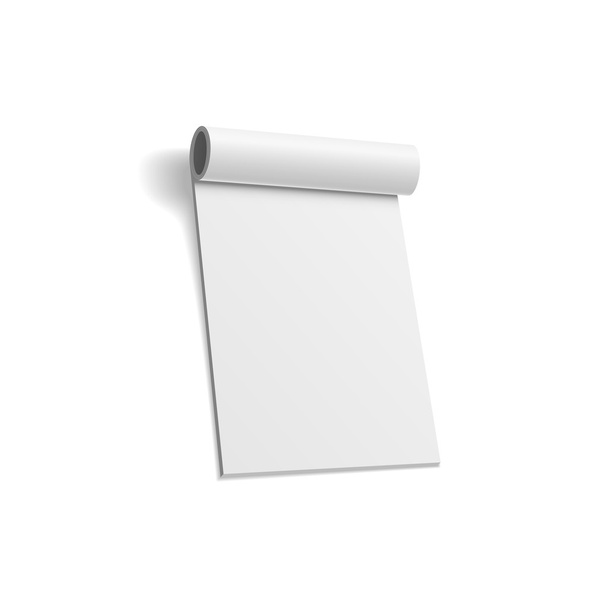 Notebook realistic blank Template - Vecteur, image
