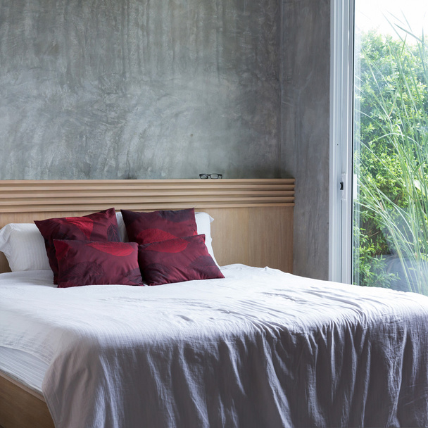 bedroom interior design modern style - Foto, Imagen