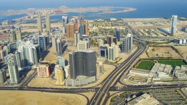  Ακτογραμμή της πόλης του Ντουμπάι - Πλάνα, βίντεο