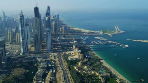  Dubai şehir sahil şeridine - Video, Çekim