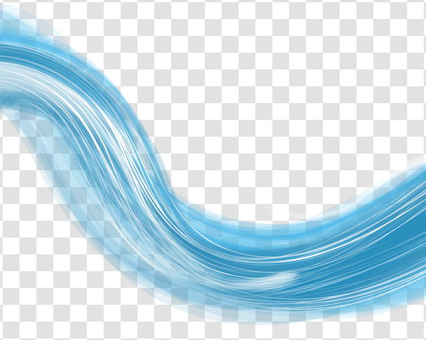 Синий фон волн воды
 - Вектор,изображение