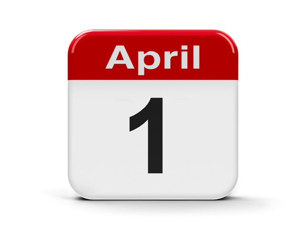 1 April agenda - Foto, afbeelding