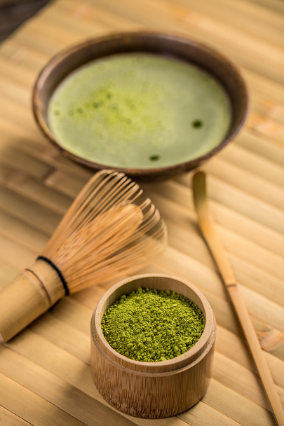Green matcha tea - Zdjęcie, obraz