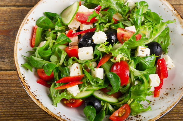 Fresh healthy vegetable salad - Photo, Image
