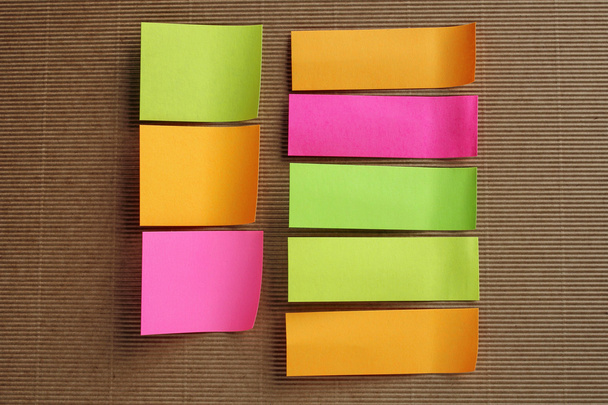 set of colorful sticky notes - Photo, Image