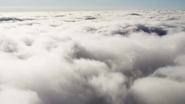fliegende Kumuluswolken - Filmmaterial, Video