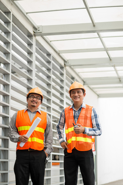 Smiling Vietnamese engineers - Photo, Image