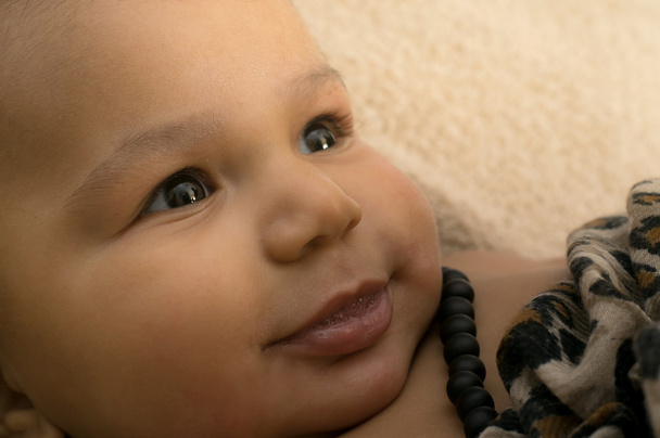 Retrato de primer plano de un bebé
 - Foto, imagen