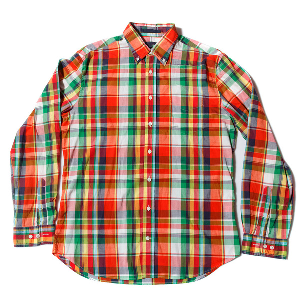Chemise à carreaux colorée
 - Photo, image