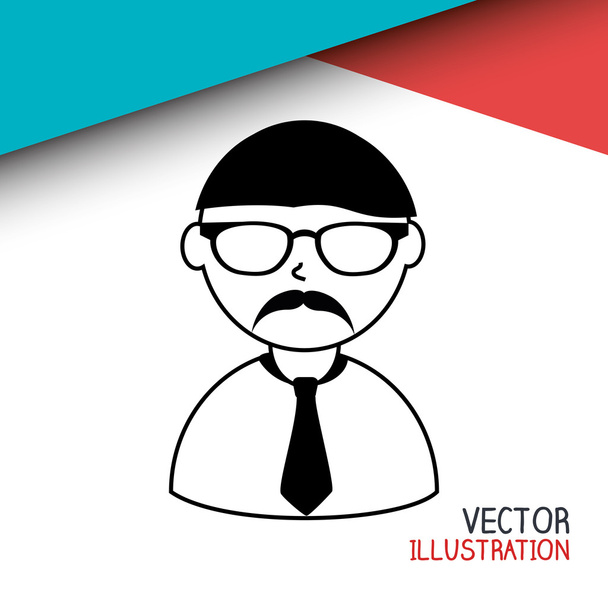 avatar person  design - Вектор,изображение