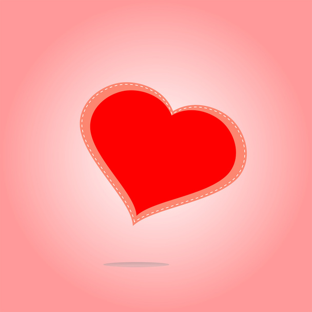 Heart Icon Vector. Heart Icon background. Heart Icon button.  Holiday Heart Icon. Heart Icon Graphic. Heart Icon Art. Heart Icon Drawing - Вектор,изображение