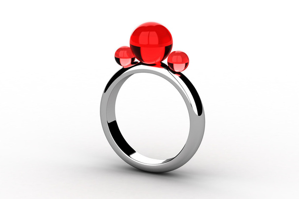 The beauty wedding ring - Foto, afbeelding