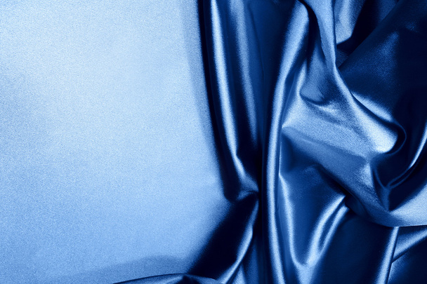 Blue satin - Фото, изображение