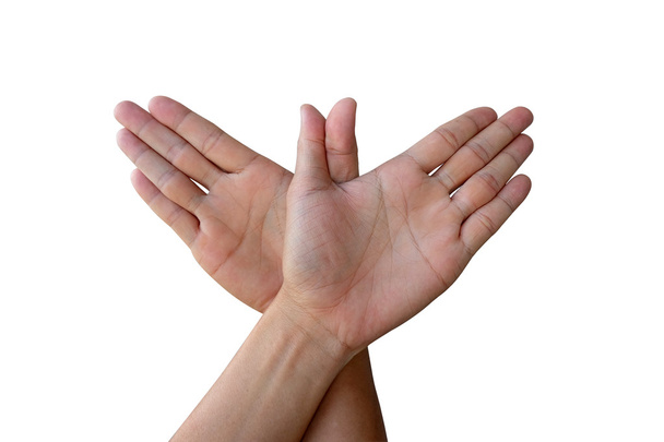 Руки жест, як птах
 - Фото, зображення