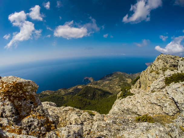 Rocky beaches on the northern part of Mallorca island, Spain. - Valokuva, kuva