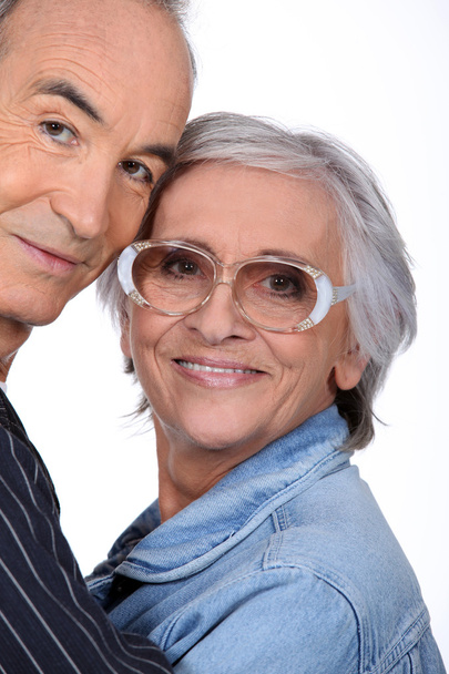 Senior couple embracing - Photo, image