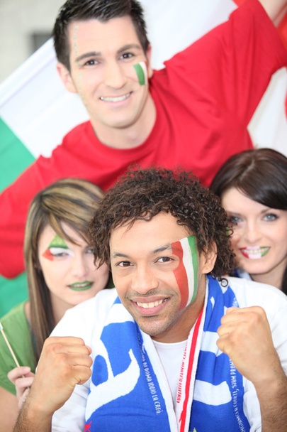 Italy supporters - Fotografie, Obrázek