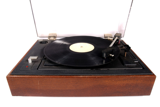 oude vinyl speler - Foto, afbeelding