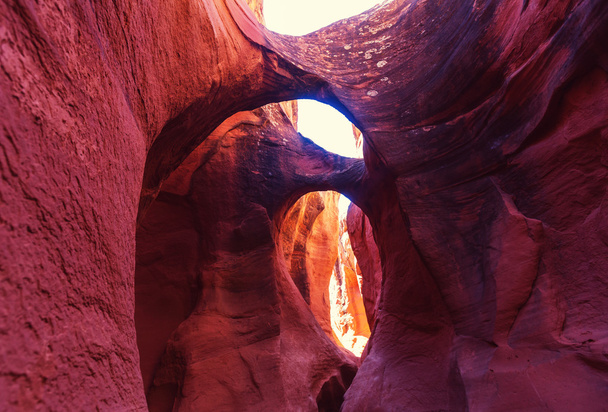 Slot canyon-Escalante National park - Fotó, kép
