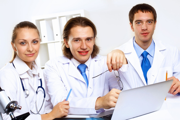 Young doctors at work - Photo, Image