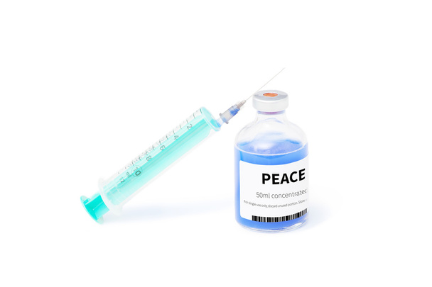 Εναλλακτικό φάρμακο για την ειρήνη - Φωτογραφία, εικόνα