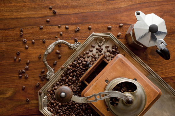 зерно и кофейная фасоль
 - Фото, изображение