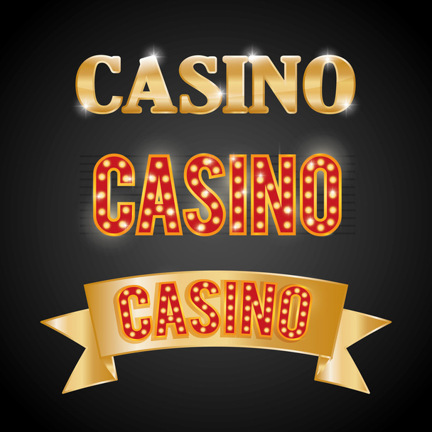 Casino icon desin - Vector, Image