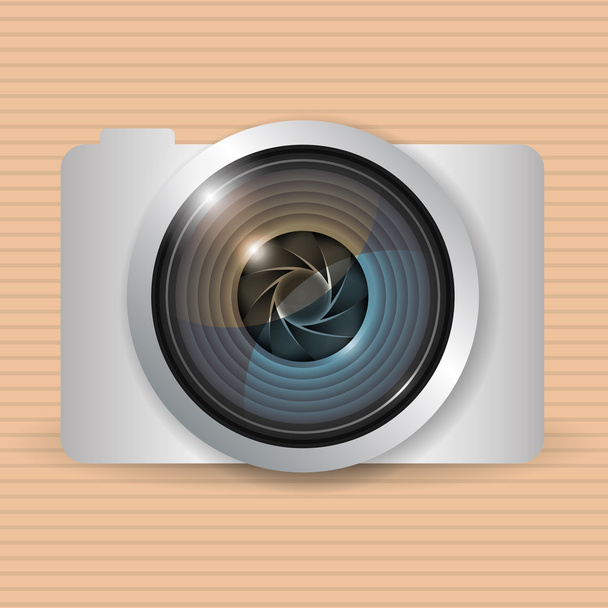 Camera icon design - Wektor, obraz