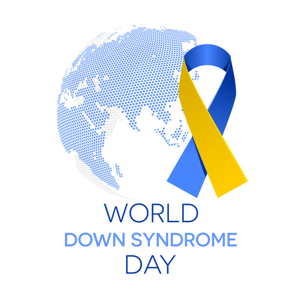 World Down Syndrome Day - Vector, Image