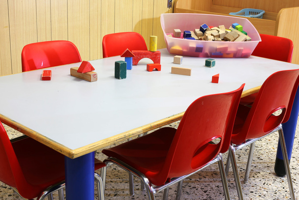 egy óvoda osztályteremben Fajátékok - Fotó, kép